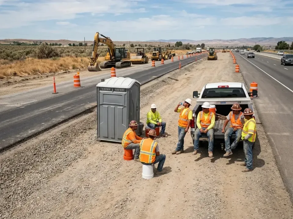 highway-road-construction-crew-007 — frequently asked questions, Porta Potty and Restroom Rentals in Abilene, TX
